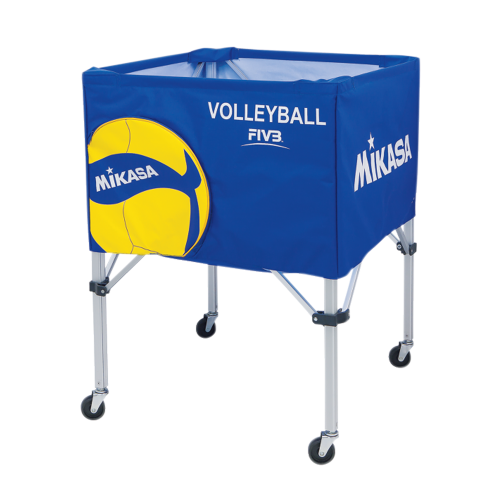 Wózek MIKASA na piłki - aluminiowy, składany parasolowo